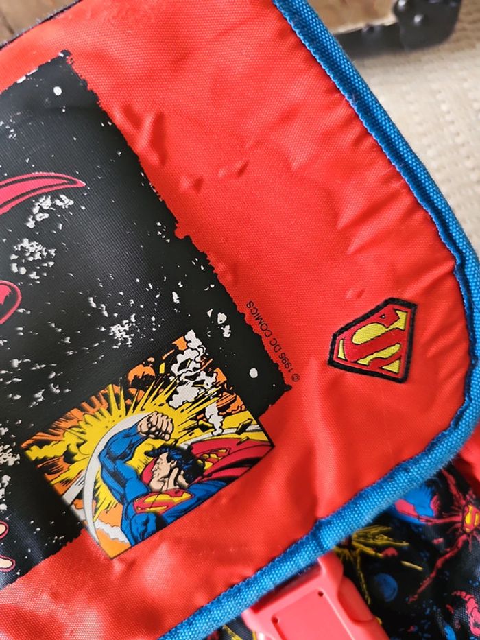 Cartable superman vintage - photo numéro 3
