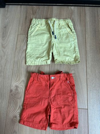 Lot de 2 shorts 12 mois
