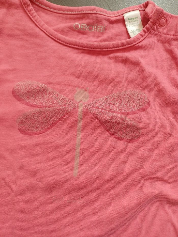 Lot t shirt manches longues 12 mois - photo numéro 7