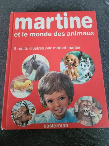 Livre Martine et le monde des animaux