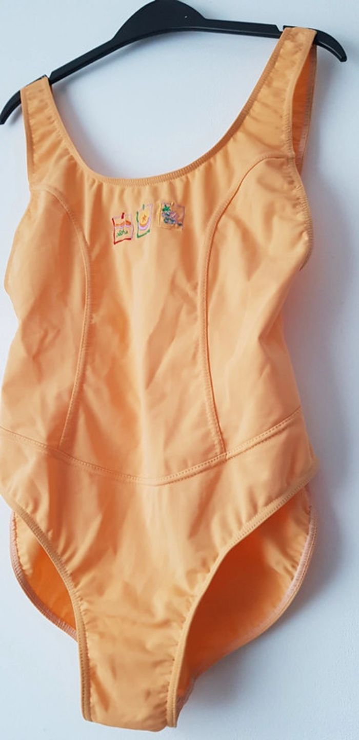 Maillot de bain vintage fille - T. 10 - 12 ans - photo numéro 2