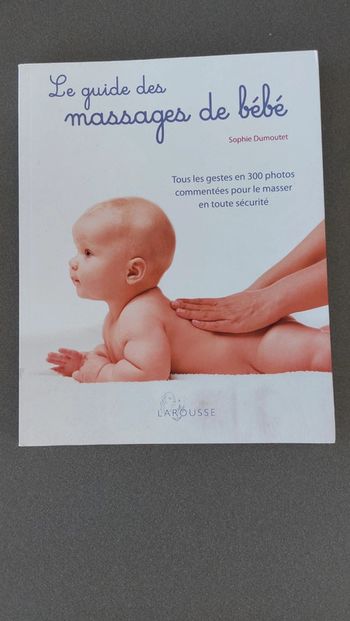 Livre le guide des massages de bébé