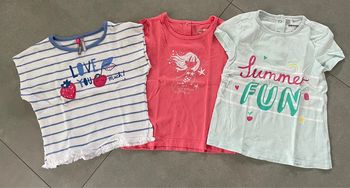 Lot 3 tee-shirts BBF - 18mois