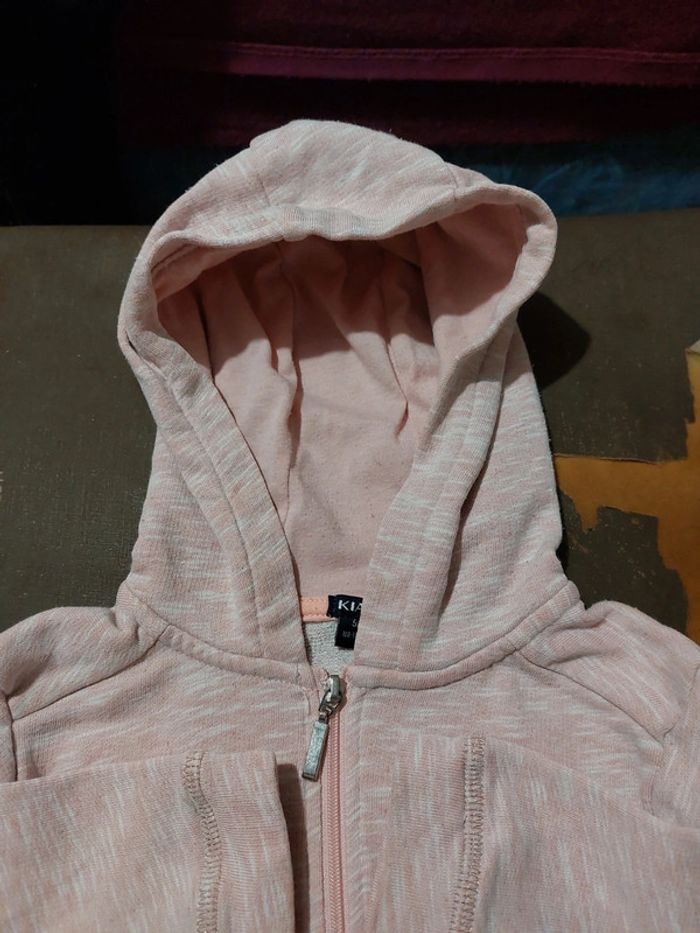 Sweat à capuche gilet zippé Kiabi 5A - photo numéro 7