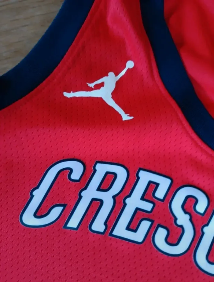 Maillot tee shirt basket NBA crescent city nike jordan - photo numéro 6