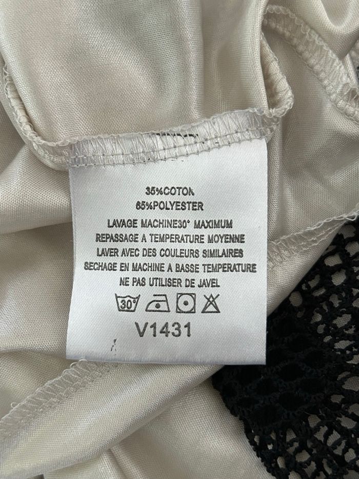 Robe noire et beige sans manches Molly Bracken taille unique jamais portée - photo numéro 10