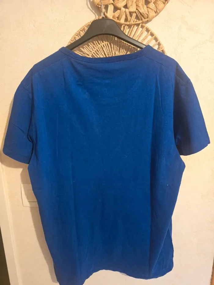 T shirt Raw bleu pétrole - photo numéro 2