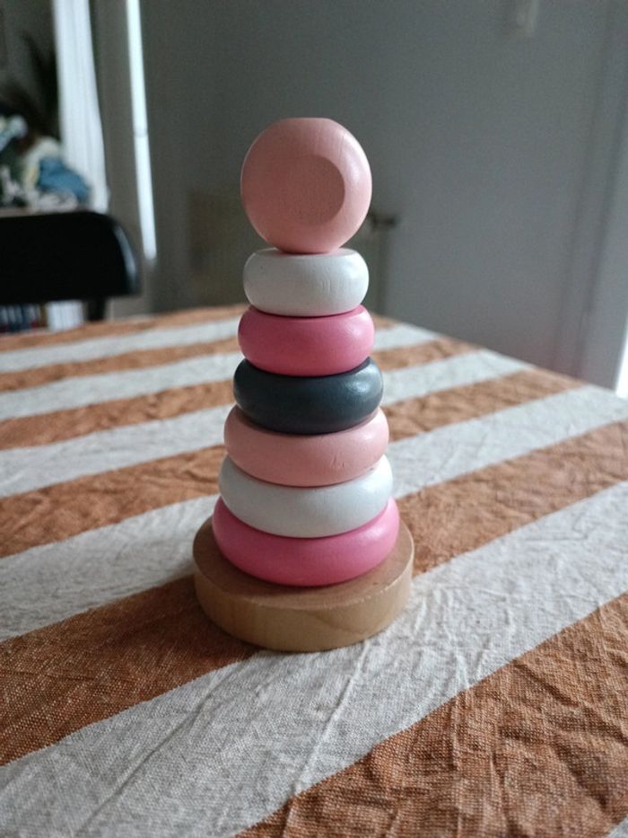 Jouet à empiler bois