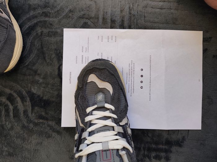 Baskets new Balance 1906 D neuve grise taille 39.5 - photo numéro 10