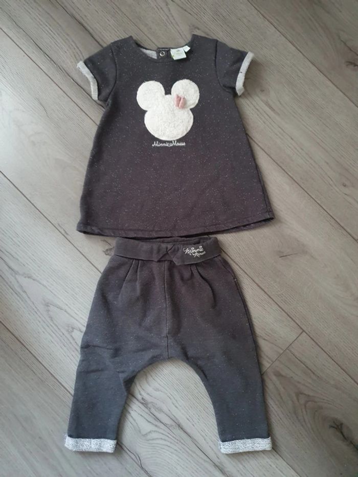 Ensemble Minnie 1 an / 12 mois