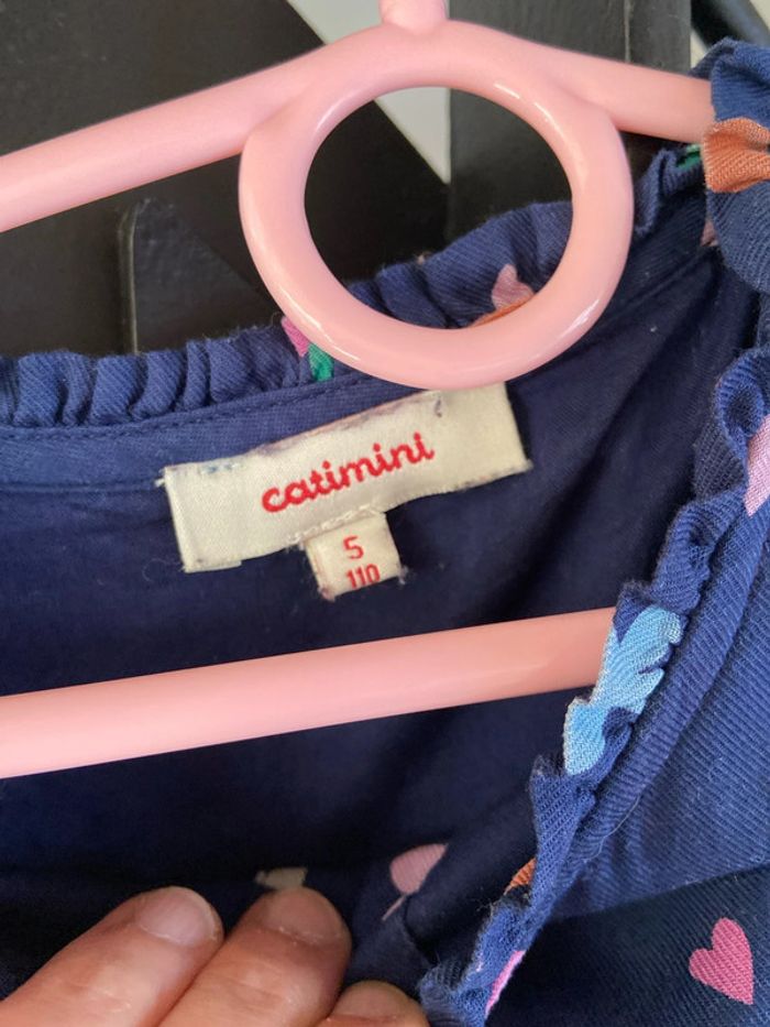 Robe manches longues catimini 5 ans - photo numéro 2