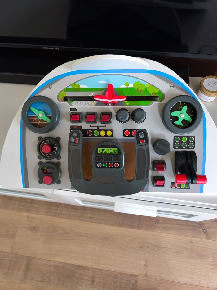Tableau de bord avion