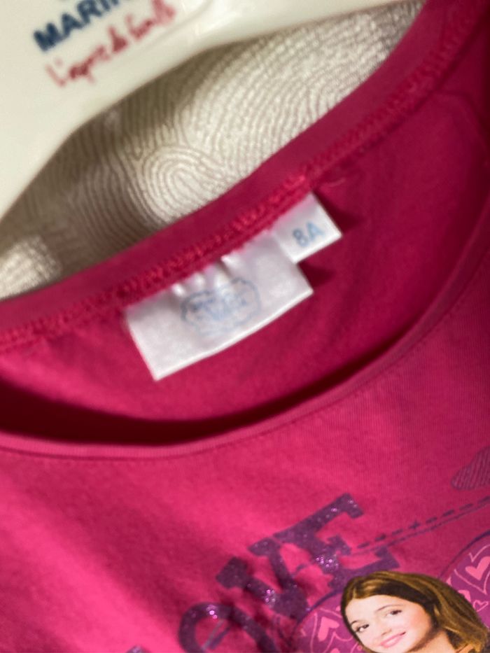 T-shirt Violetta Tomas Leon 8 ans Disney - photo numéro 5