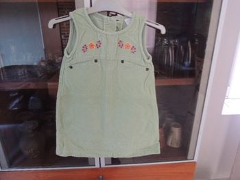 Robe en velours 3 ans