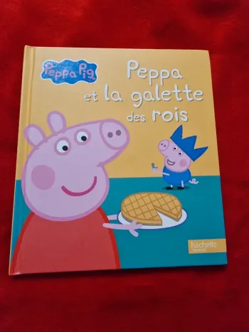Livre peppa pig, peppa et la galette des rois