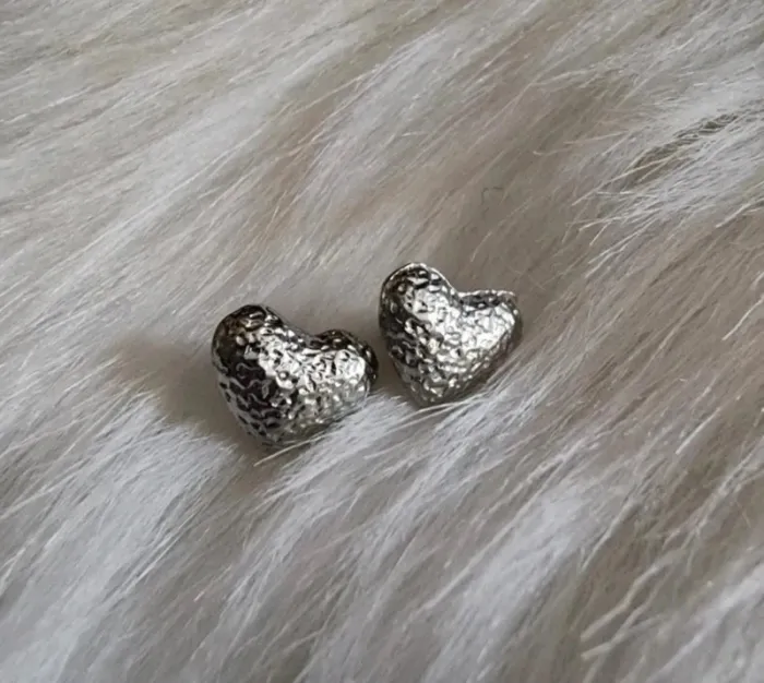💎Boucles d’oreilles Argenté Coeur 💎