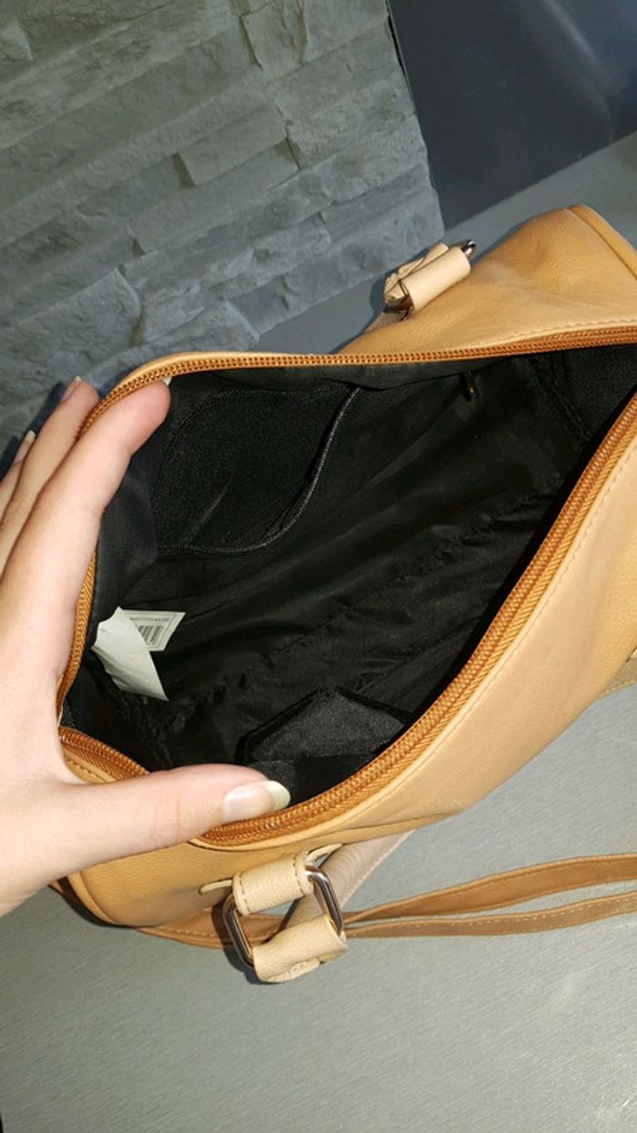 Sac à main marron clair - photo numéro 4