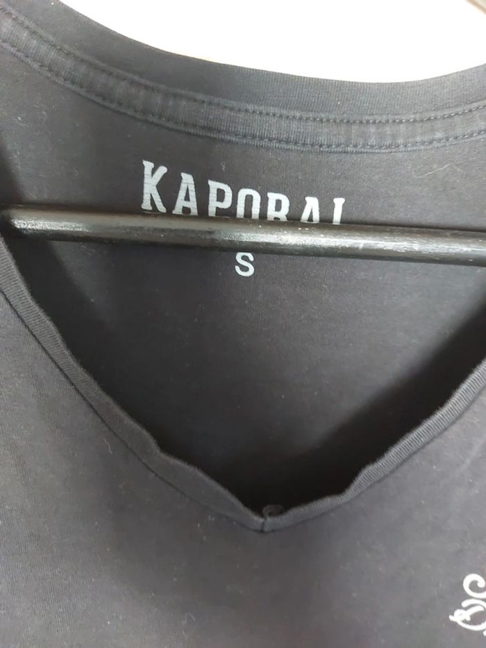 Tee-shirt noir kaporal - photo numéro 2