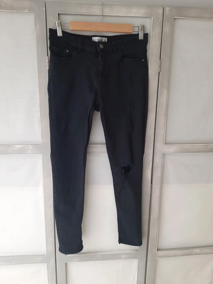 Jean noir Mango Isa