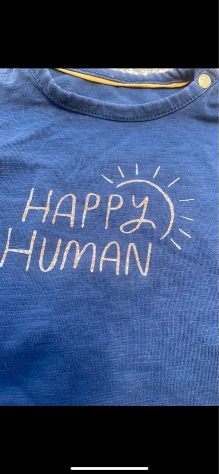 Débardeur noppies bleu marine et orange - photo numéro 2