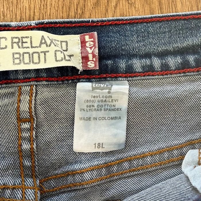 Jean/pantalon bleu Levi's 550 Classic Relaxed Bootcut, homme, taille W 35 (44 taille française) - photo numéro 7