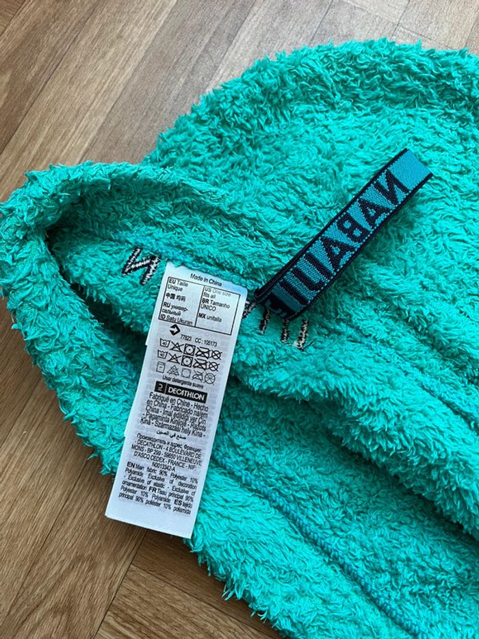 Serviette cheveux de bain en micro fibre Nabaiji - photo numéro 3