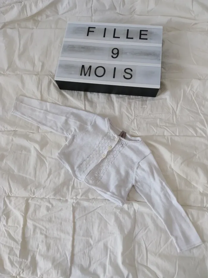 Gilet fille 9 mois Orchestra