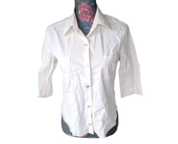 Chemise blanche cache cache L