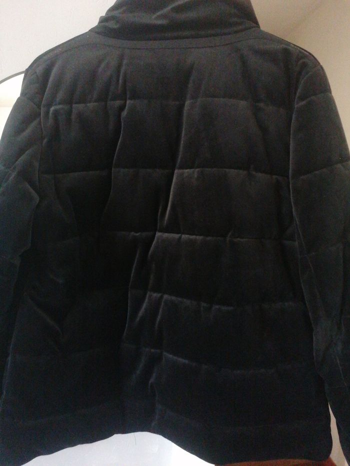 Doudoune geox taille 46 noir - photo numéro 2