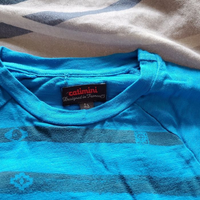 t-shirt Mlongue catimini 4ans (8e) - photo numéro 3