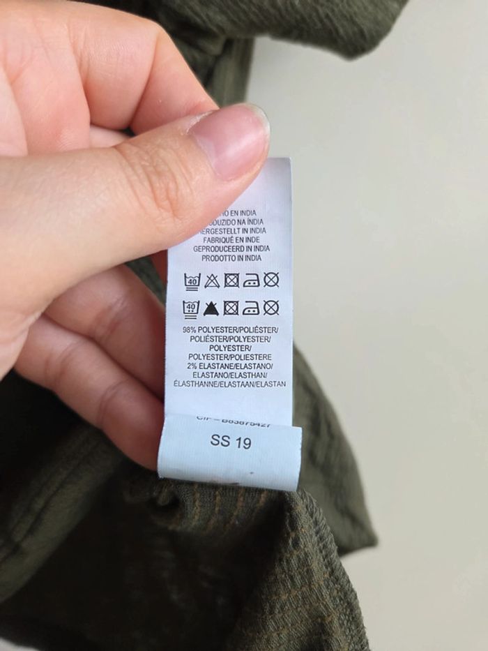 Blouse kaki boutonée primark - taille M - photo numéro 5