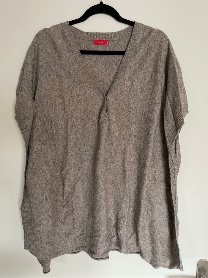 Poncho col V taille 38/40