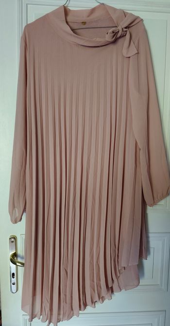 Robe rose pâle femme M