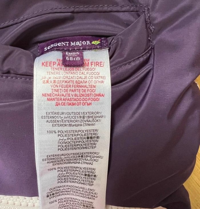 Doudoune réversible taille 6 mois - photo numéro 5