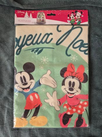 Sac hotte de Noël Mickey Minnie