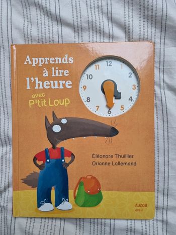 Apprends à lire l'heure avec Petit Loup