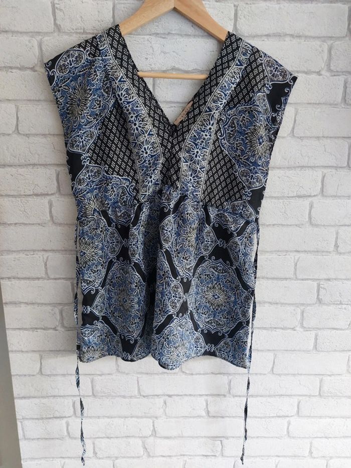 Blouse 100% soie Sandro taille 1 (S,36)