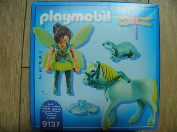 Playmobil 9137 Fée avec cheval complet + boîte - photo numéro 5