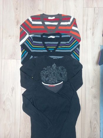 Lot 4 pulls taille 40