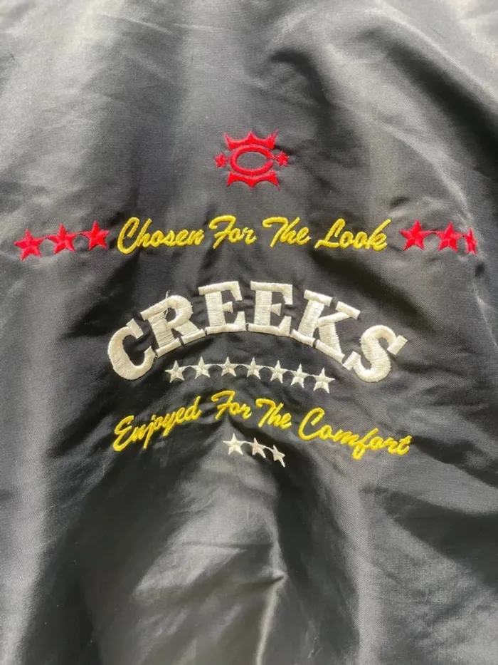 Creeks bomber jacket  Fully embroided - photo numéro 13