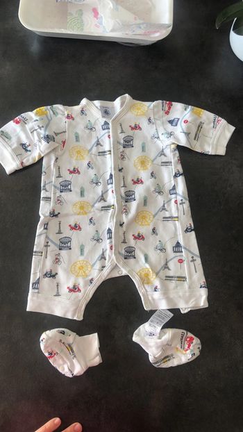 Pyjama petit bateau avec chaussons