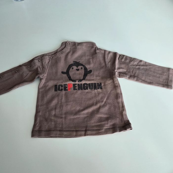 T-shirt manches longues - kitchoun - 6 mois