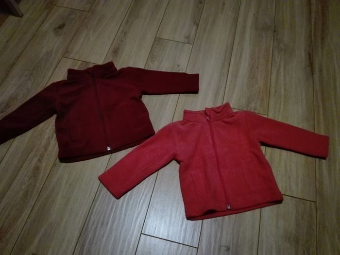 Lot de 2 polaires 6 mois