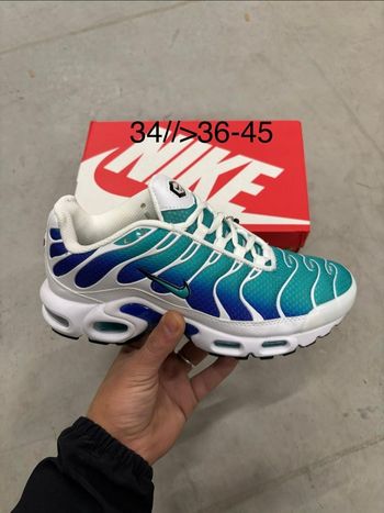 Nike tn Aqua violet bleu blanc 36