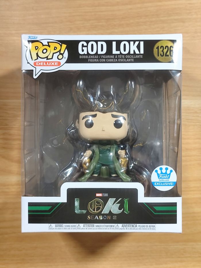 Funko Pop! Deluxe - God Loki #1326 (Loki Season 2) - Exclusive Funko Shop