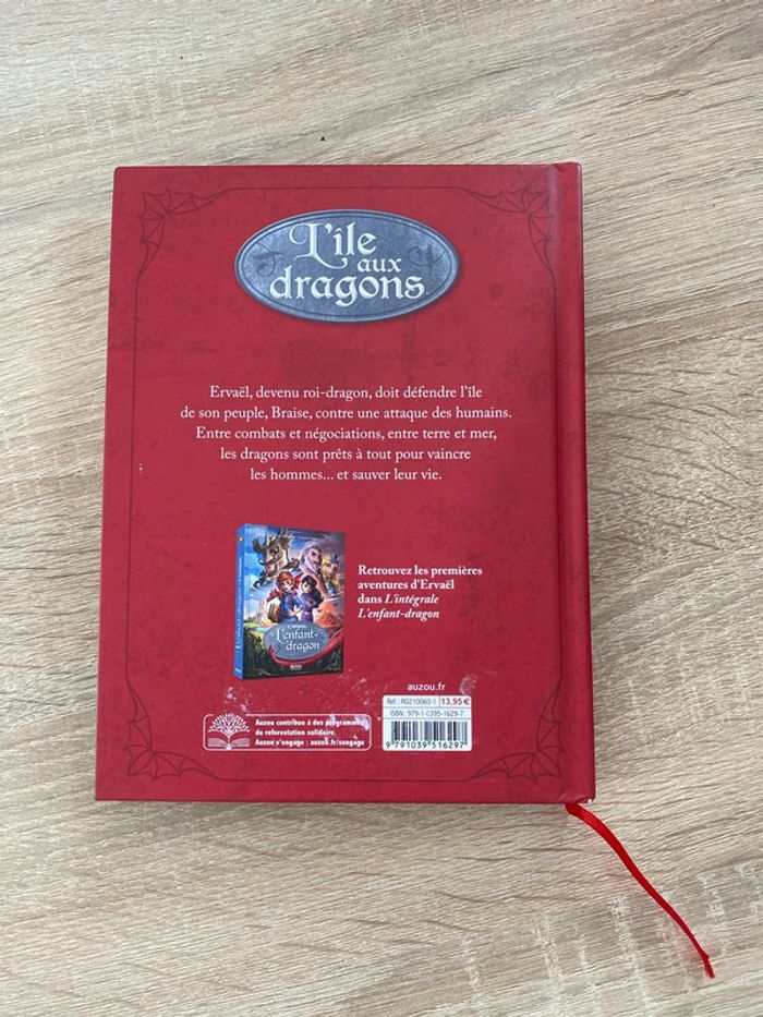 Livre roman, enfants, l’intégrale, l’île au dragon, Eric D’avoisinant  et Jérémie Fleury - photo numéro 2