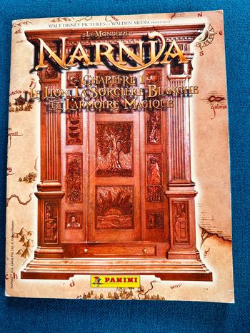 Album Panini complet + poster Le monde de Narnia chapitre 1 stickers autocollants