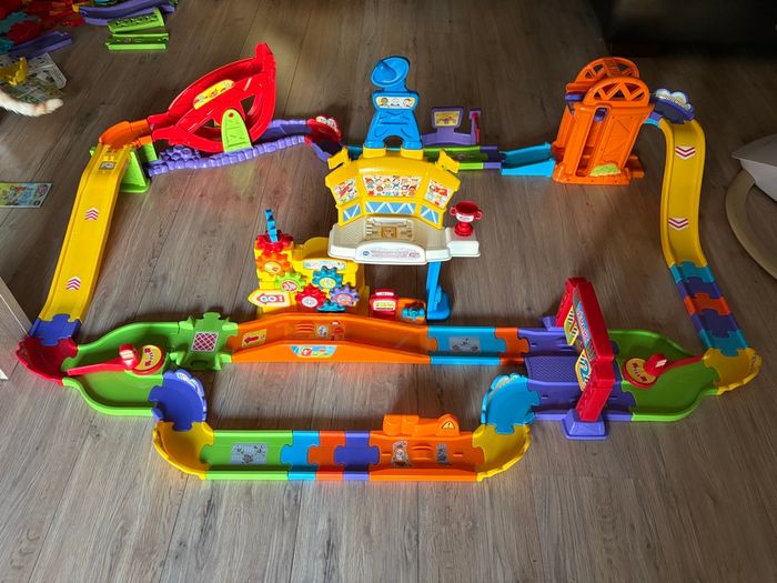 VTech Tut Tut Bolides – Grand circuit télécommandé complet + tut tut télécommandée