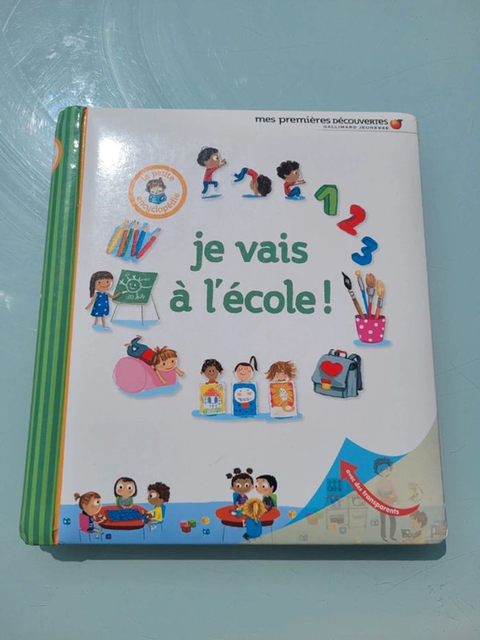 Mes Premières Découvertes Gallimard grand format 🖌 Je vais à l'école 🎒 - photo numéro 2