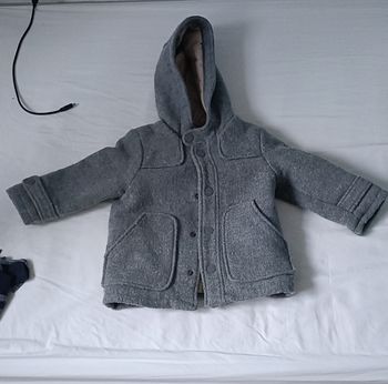 Manteau hiver Zara 2-3ans gris